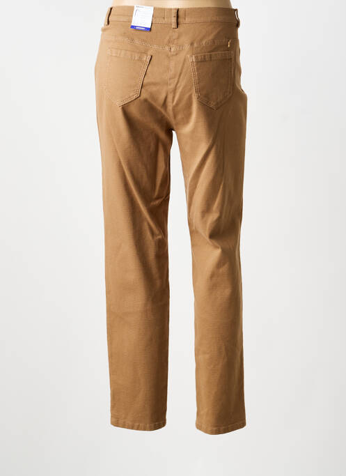 Pantalon slim elasticitate mărime normală maro FRANK WALDER femme