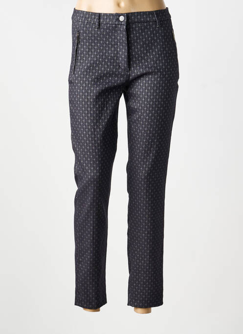 Pantalon slim țesătură poplin mărime normală negru BETTY BARCLAY femme