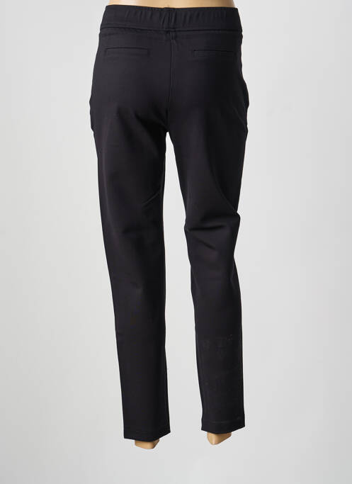 Pantalon slim talie elastică mărime normală negru ANNA MONTANA femme