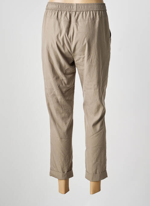 Pantalon 7/8 talie elastică mărime normală verde THOMAS RABE femme