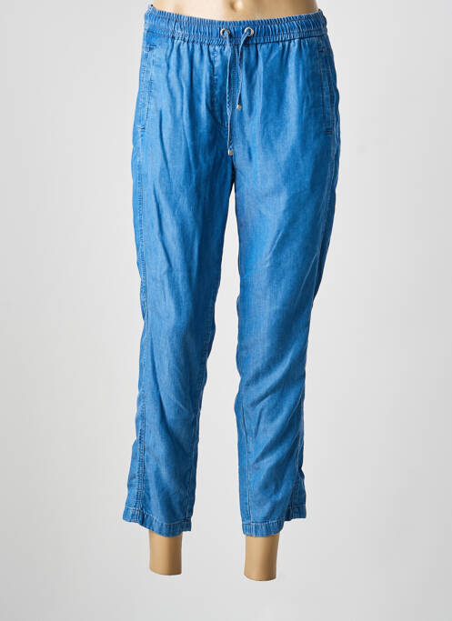 Pantalon 7/8 talie elastică mărime normală albastru THOMAS RABE femme