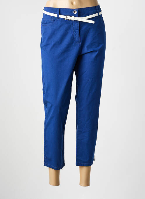 Pantalon trei sferturi elasticitate mărime normală albastru BETTY BARCLAY femme