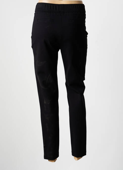 Pantalon slim talie elastică mărime normală negru ANNA MONTANA femme
