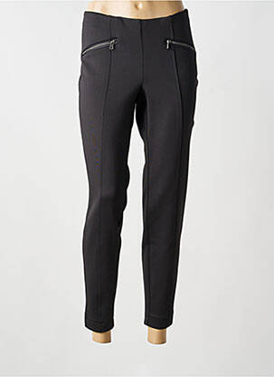 Pantalon 7/8 elasticitate mărime normală negru BARBARA LEBEK femeie