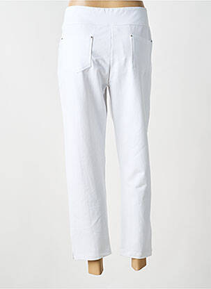 Pantalon 7/8 elasticitate mărime normală alb DOLCEZZA femeie