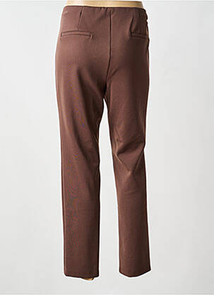 Pantalon drept elasticitate mărime normală maro BARBARA LEBEK femeie