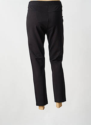 Pantalon 7/8 elasticitate mărime normală negru ARONA femeie