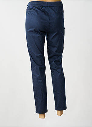 Pantalon 7/8 elasticitate mărime normală albastru FRANK WALDER femeie