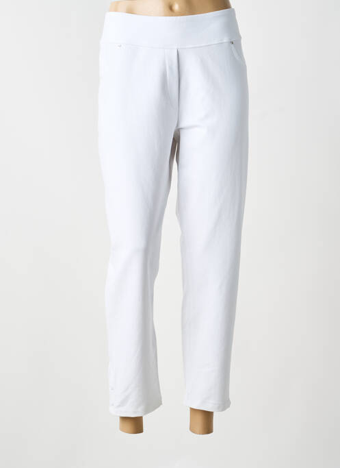 Pantalon 7/8 alb DOLCEZZA femeie