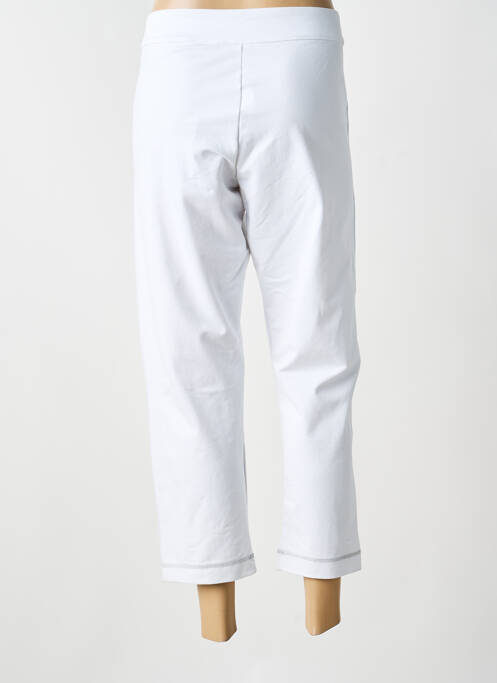 Pantalon trei sferturi alb DOLCEZZA femeie