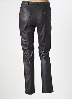 Pantalon slim elasticitate mărime normală negru MERI & ESCA femeie