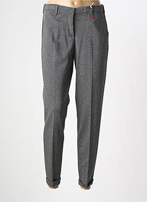 Pantalon slim elasticitate mărime normală gri INVISIBLE femeie