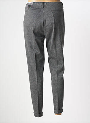 Pantalon slim elasticitate mărime normală gri INVISIBLE femeie