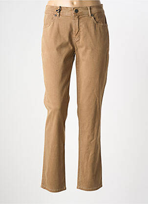 Blugi cu croială slim maro ANNA MONTANA femeie