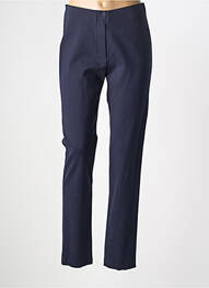 Pantalon slim talie elastică mărime normală albastru GUY DUBOUIS femme