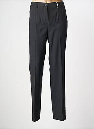 Pantalon slim talie elastică mărime normală negru TONI femeie