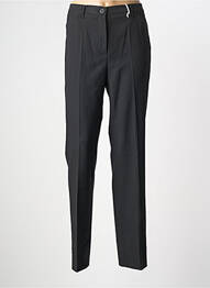 Pantalon slim talie elastică mărime normală negru TONI femme