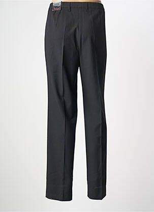 Pantalon slim talie elastică mărime normală negru TONI femeie