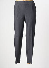 Pantalon slim talie elastică mărime normală gri FRANK WALDER femme
