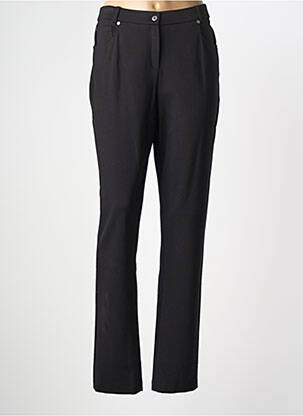Pantalon slim țesătură poplin mărime normală negru GUY DUBOUIS femeie
