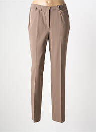 Pantalon drept elasticitate mărime normală maro GARDEUR femme