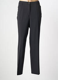 Pantalon drept țesătură crep mărime normală negru GARDEUR femme
