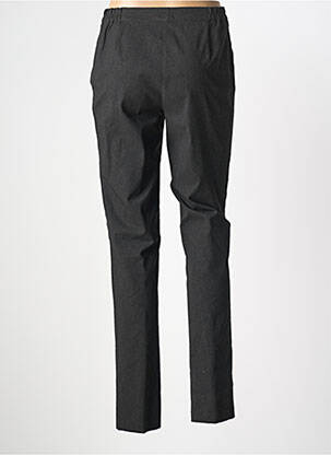 Pantalon slim talie elastică mărime normală gri TELMAIL femeie