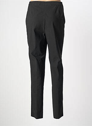 Pantalon slim talie elastică mărime normală negru TELMAIL femeie