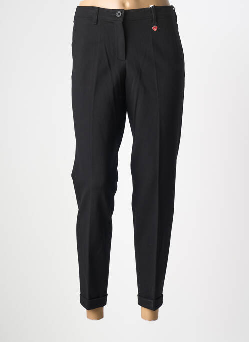 Pantalon slim negru INVISIBLE femeie