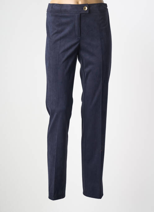 Pantalon slim albastru FRANK WALDER femeie