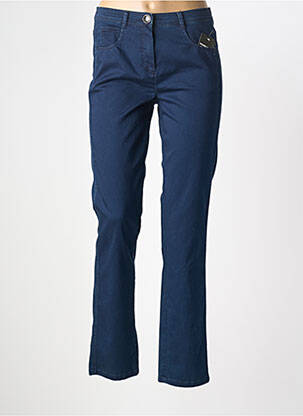 Pantalon slim albastru FRANK WALDER femeie