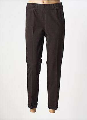 Pantalon 7/8 elasticitate mărime normală maro FRANK WALDER femeie