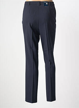 Pantalon drept țesătură crep mărime normală albastru GARDEUR femeie