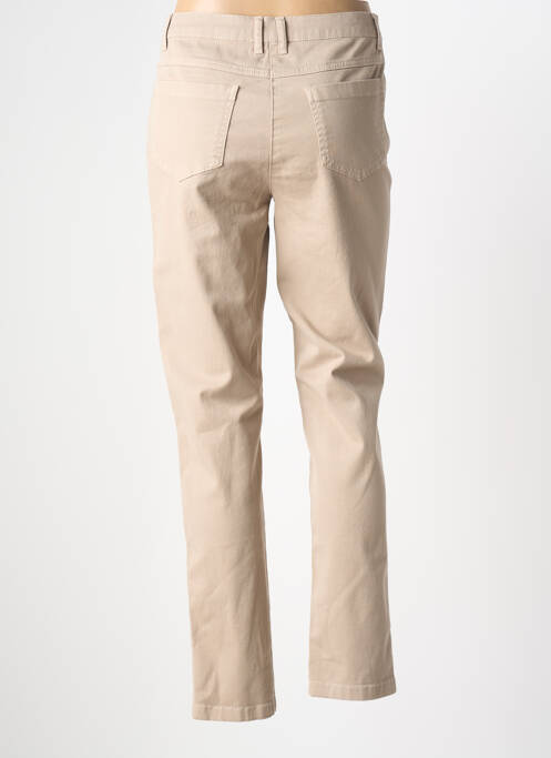 Blugi cu croială slim bej RABE femeie
