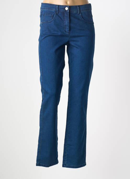 Blugi cu croială dreaptă albastru FRANK WALDER femeie