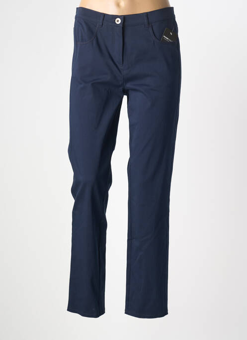 Pantalon slim albastru FRANK WALDER femeie