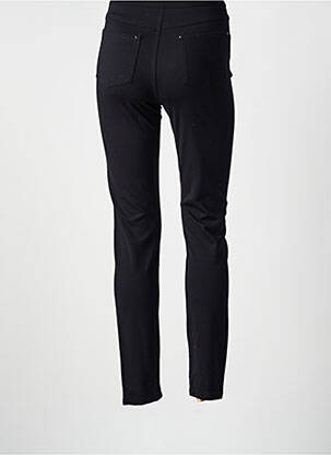 Pantalon slim elasticitate mărime normală negru ANNA MONTANA femeie