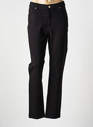 Pantalon slim elasticitate mărime normală negru LCDN femeie