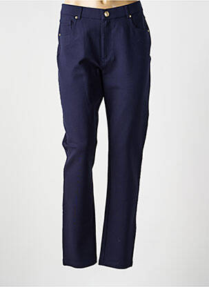 Pantalon slim elasticitate mărime normală albastru LCDN femeie