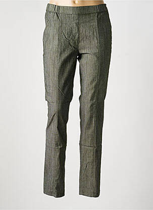 Pantalon slim talie elastică mărime normală gri FRANK WALDER femeie