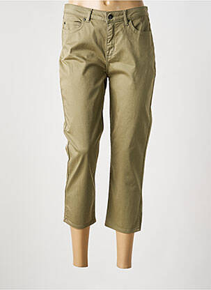 Pantalon trei sferturi verde GUY DUBOUIS femeie