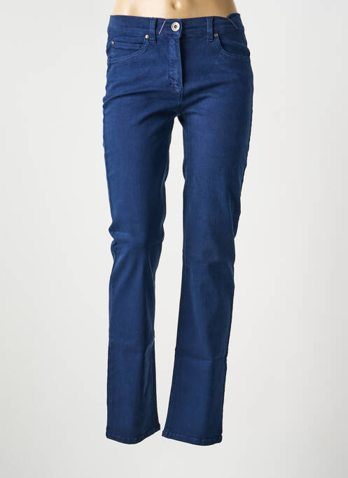 Blugi cu croială slim albastru ANNA MONTANA femeie