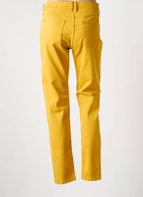 Blugi cu croială slim galben FUEGO WOMAN femeie