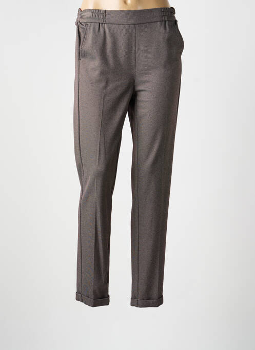 Pantalon slim maro FRANK WALDER femeie