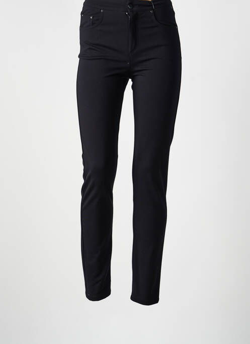 Pantalon slim negru ANNA MONTANA femeie