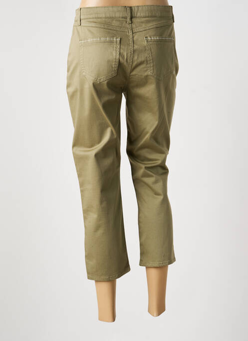 Pantalon trei sferturi verde GUY DUBOUIS femeie