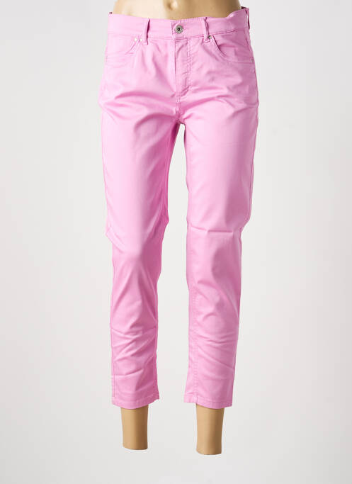 Pantalon trei sferturi roz ANNA MONTANA femeie