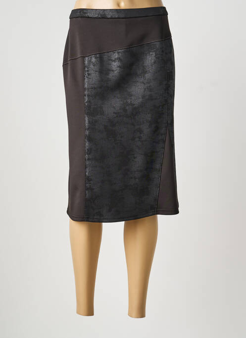 Fustă midi gri GUY DUBOUIS femeie