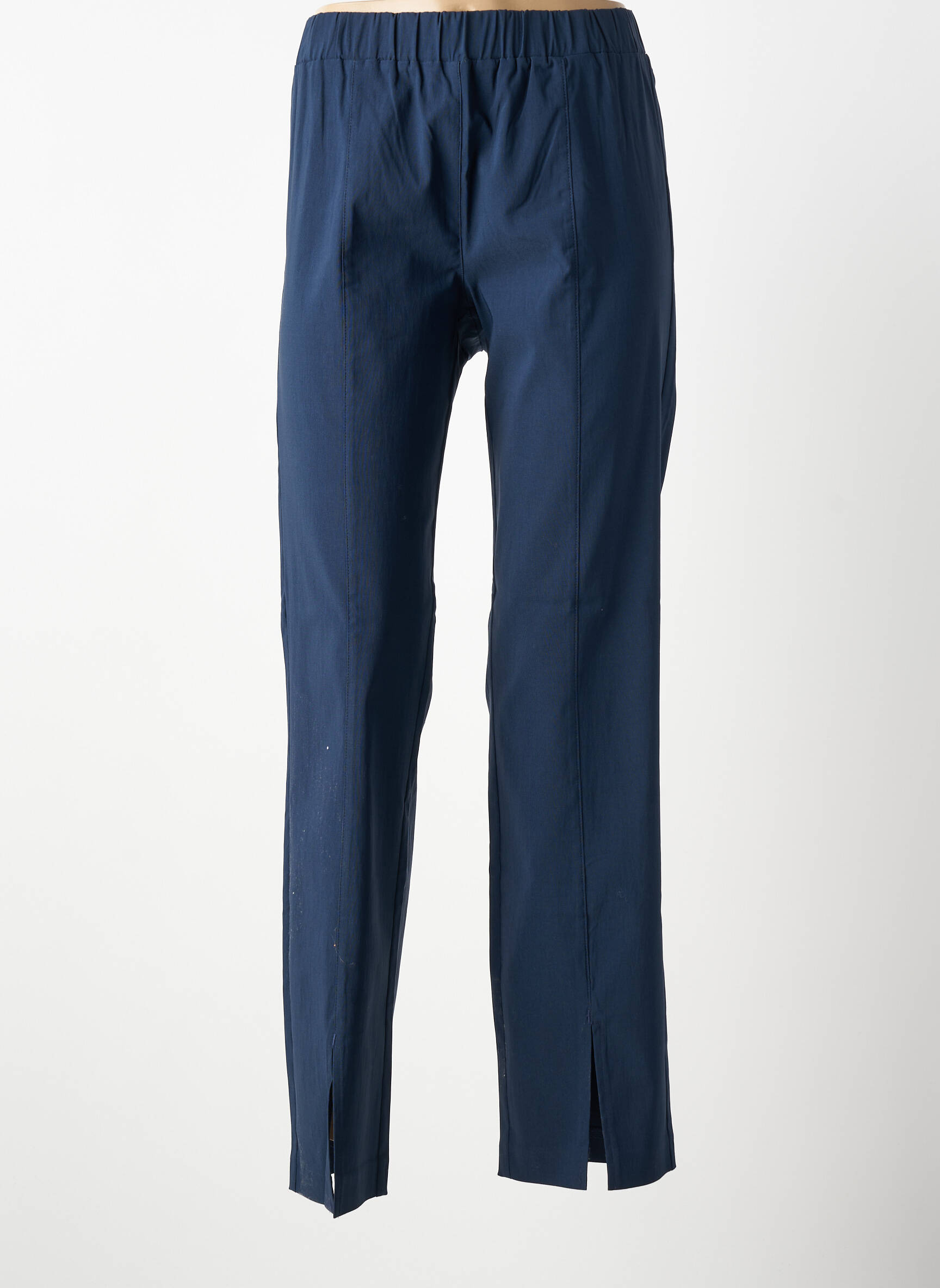 Pantalon drept elasticitate mărime normală albastru SHEEGO femeie