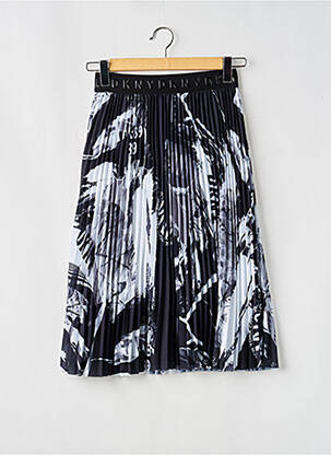 Fustă midi negru DKNY fată